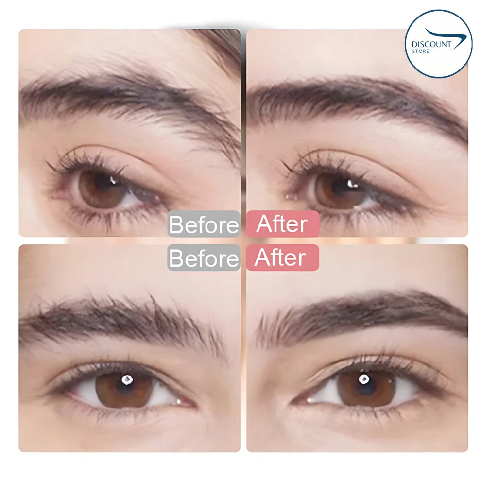 2 In 1 Rechargeable Flawless Eyebrow & Facial Hair Remover - (FREE Delivery)